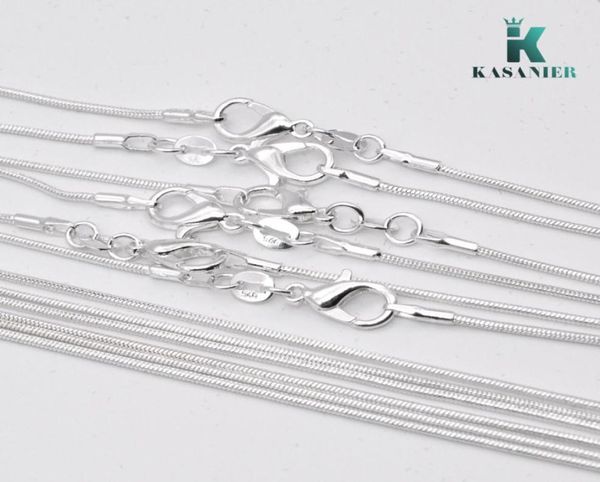 kasanier 10 pcs wholesale fashion jewelry 925 silver jewelry necklace 1 mm chain necklace + 925 lobster clasps tag6302850
kasanier 10 pcs wholesale fashion jewelry 925 silver jewelry necklace 1 mm chain necklace + 925 lobster clasps tag6302850