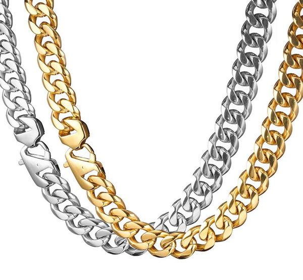 curb cuban link chain necklace bracelet jewelry for men women stainless steel chain necklace 15mm 740inch7880301, Silver
curb cuban link chain necklace bracelet jewelry for men women stainless steel chain necklace 15mm 740inch7880301, Silver