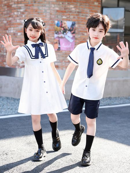 special occasions kindergarten graduation pos pure cotton suit elementary school navy blue dress female student dress short sleeved college
special occasions kindergarten graduation pos pure cotton suit elementary school navy blue dress female student dress short sleeved college