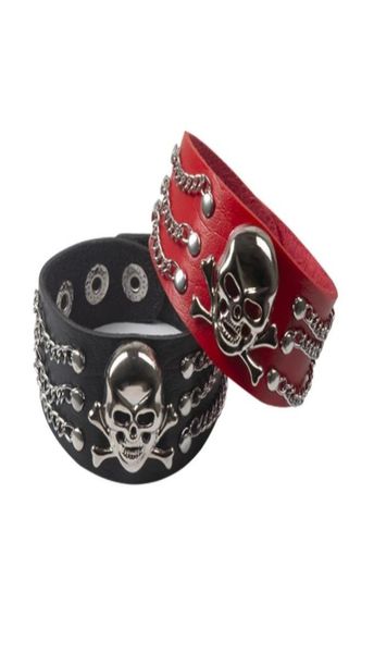 charm bracelets pu leather studded bracelet punk skull adjustable goth cuff bracelet gothic rivet buckle wristband for men women1958619, Golden;silver
charm bracelets pu leather studded bracelet punk skull adjustable goth cuff bracelet gothic rivet buckle wristband for men women1958619, Golden;silver