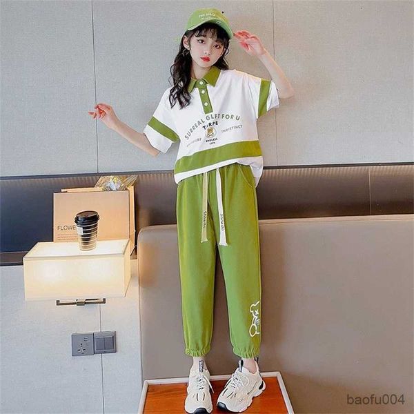 clothing sets summer girls clothes suits children fashionable short sleeve t-shirt +casual sports pants 2pcs sets teens kids loungewear r230, White
clothing sets summer girls clothes suits children fashionable short sleeve t-shirt +casual sports pants 2pcs sets teens kids loungewear r230, White