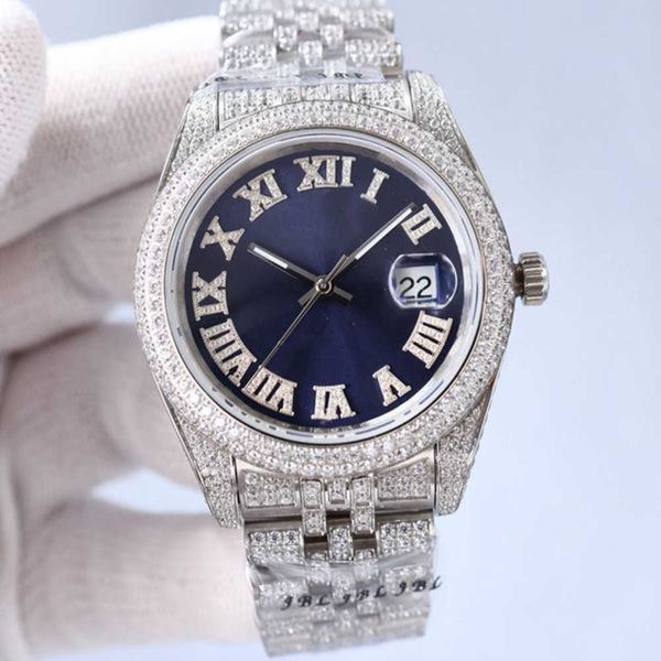afull diamond mens watches 41mm automatic mechanical wristwatch diamond bezel waterproof wristwatches montre de luxe watches men n4i7, Slivery;golden
afull diamond mens watches 41mm automatic mechanical wristwatch diamond bezel waterproof wristwatches montre de luxe watches men n4i7, Slivery;golden