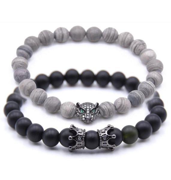 fancy design handmade 8mm agate strands bracelet colorful natural stone copper leopard head charm bracelets1591193, Black
fancy design handmade 8mm agate strands bracelet colorful natural stone copper leopard head charm bracelets1591193, Black