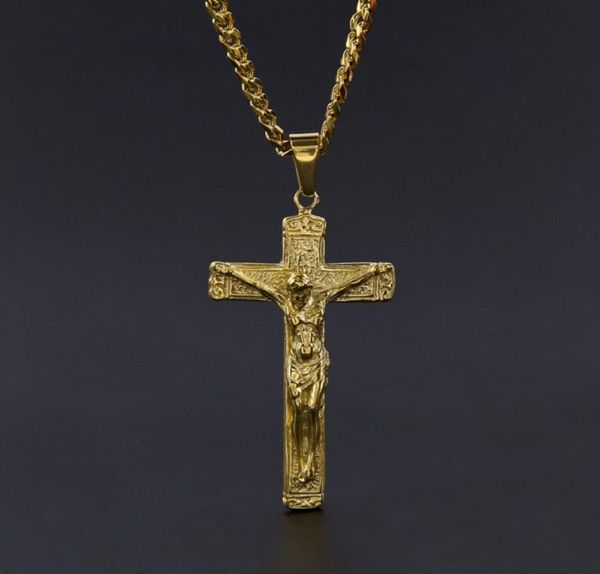 jesus cross necklace gold plated stainless steel pendant fashion religious faith necklaces mens hip hop jewelry4186103, Silver
jesus cross necklace gold plated stainless steel pendant fashion religious faith necklaces mens hip hop jewelry4186103, Silver