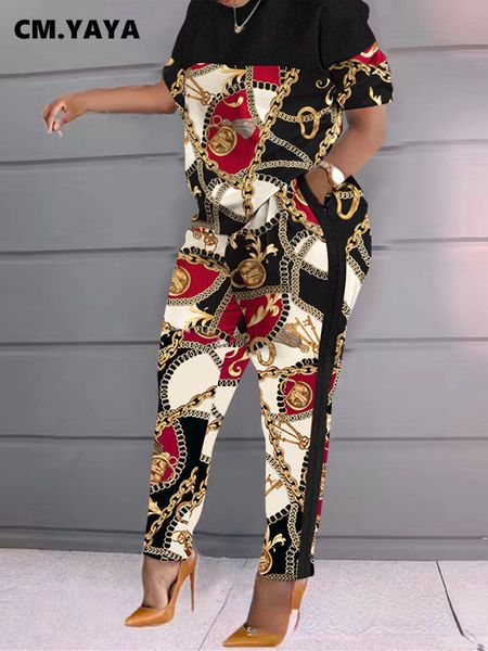 women's two piece pants cm.yaya elegant winter autumn pailsey two 2 piece set for women outfits short sleeve t-shirt and pants suit tra, White
women's two piece pants cm.yaya elegant winter autumn pailsey two 2 piece set for women outfits short sleeve t-shirt and pants suit tra, White
