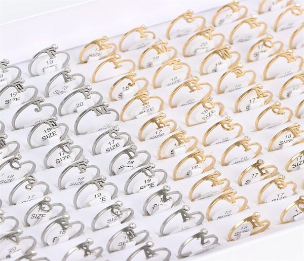 fashion stainless steel crystal silver gold color letter rings az for women men wedding jewelry party gifts mix style6622551, Golden;silver
fashion stainless steel crystal silver gold color letter rings az for women men wedding jewelry party gifts mix style6622551, Golden;silver