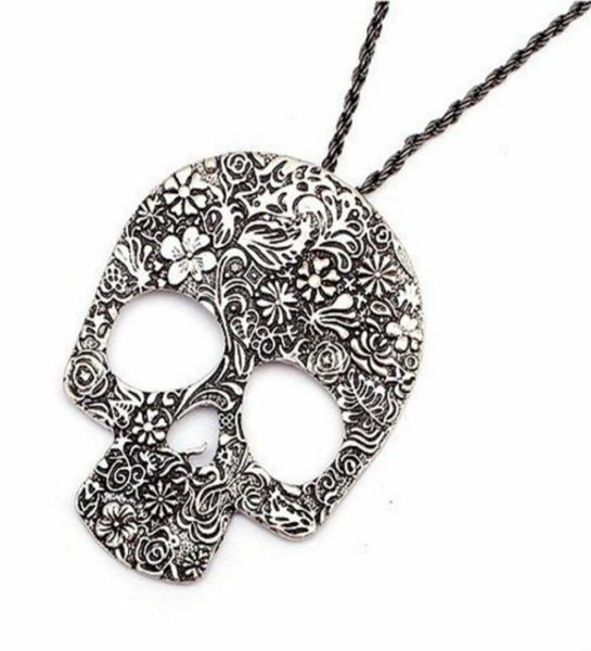skull pendant necklaces for women skeleton alloy necklace with 27 inches rope chain punk jewelry8135222, Silver
skull pendant necklaces for women skeleton alloy necklace with 27 inches rope chain punk jewelry8135222, Silver