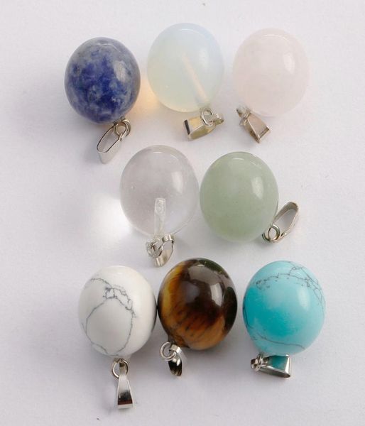 charms sell natural agate crystal stone round ball pendants diy jewelry making earrings necklace for women gifts 5855303, Silver
charms sell natural agate crystal stone round ball pendants diy jewelry making earrings necklace for women gifts 5855303, Silver