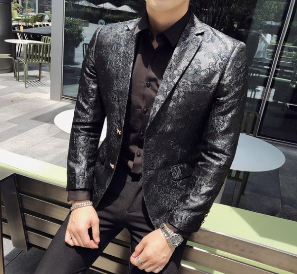 mens black suit british style casual suits for men leather fabric pattern printing actor singer performing men suit jacket9004626, Black;gray
mens black suit british style casual suits for men leather fabric pattern printing actor singer performing men suit jacket9004626, Black;gray