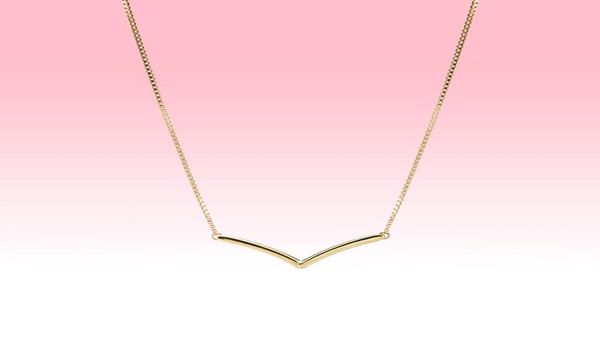 yellow gold plated polished wishbone necklace women wedding gift for p sterling silver chain necklaces with original box6127982
yellow gold plated polished wishbone necklace women wedding gift for p sterling silver chain necklaces with original box6127982