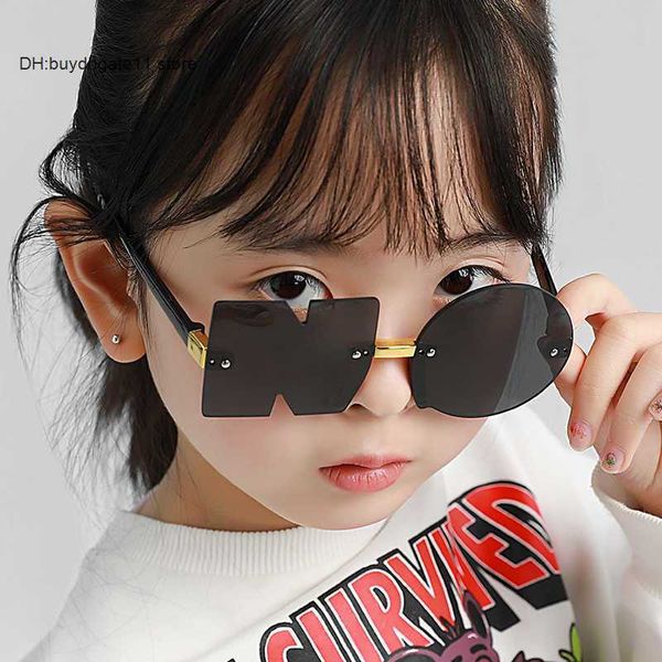 fashion new style round sunglasses children letter no shaped rimless gradient sun glasses baby sunshades cutting lens girls boy eyeglasses a, Silver
fashion new style round sunglasses children letter no shaped rimless gradient sun glasses baby sunshades cutting lens girls boy eyeglasses a, Silver