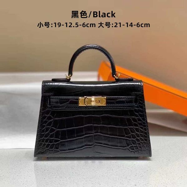 original designer kelys tote bag quality high end second generation bag mini crocodile pattern layer cowhide single shoulder cross body hand
original designer kelys tote bag quality high end second generation bag mini crocodile pattern layer cowhide single shoulder cross body hand