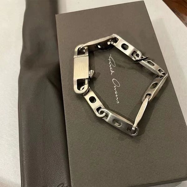 23ss rick vintage silver ro cerberus 925 silver bracelet owens street fashion hip hop punk accessories jewelry holiday gifts, Black
23ss rick vintage silver ro cerberus 925 silver bracelet owens street fashion hip hop punk accessories jewelry holiday gifts, Black