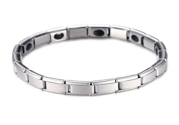 fashion silver plated health magnetic bracelet for women stainless steel magnet bracelets bangle link chain jewelry 6451894, Black
fashion silver plated health magnetic bracelet for women stainless steel magnet bracelets bangle link chain jewelry 6451894, Black