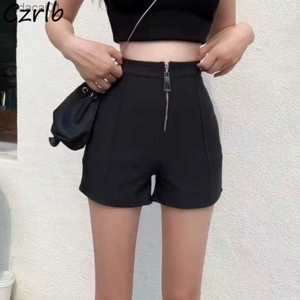 s5xl shorts women zipper summer casual fashion high waist weet solid allmatch korean style female chic temperament ulzzang l230621, White;black
s5xl shorts women zipper summer casual fashion high waist weet solid allmatch korean style female chic temperament ulzzang l230621, White;black