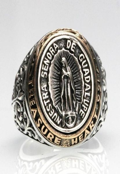 original design no inlaid texture virgin mary thai silver open ring punk hiphop charm chaoren silver jewelry3231757, Golden;silver
original design no inlaid texture virgin mary thai silver open ring punk hiphop charm chaoren silver jewelry3231757, Golden;silver