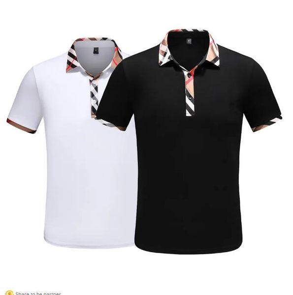 designer luxury mens polo shirts t-shirt fashion business square casual short sleeve breathable summer m-3xl, White;black
designer luxury mens polo shirts t-shirt fashion business square casual short sleeve breathable summer m-3xl, White;black