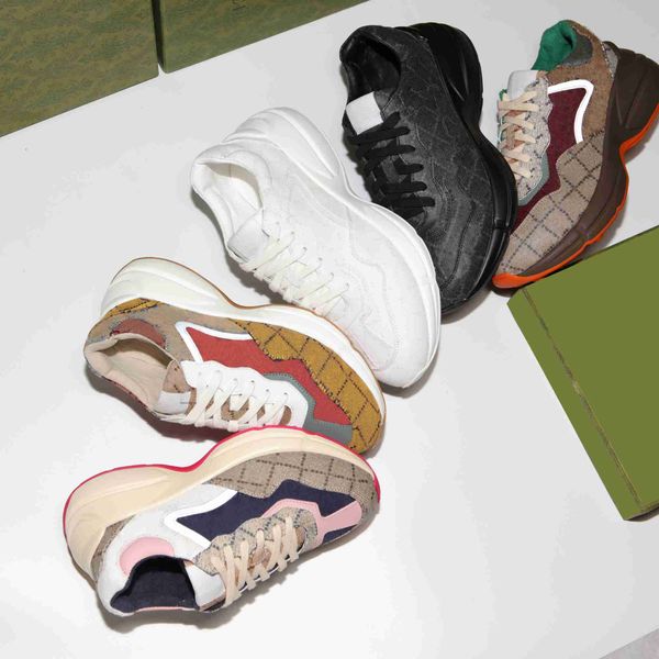 shoes brand chaussures casual ggity men women vintage sneaker designer lady luxurys runner trainers sneakers multicolor platform shoe rhyton, Black
shoes brand chaussures casual ggity men women vintage sneaker designer lady luxurys runner trainers sneakers multicolor platform shoe rhyton, Black