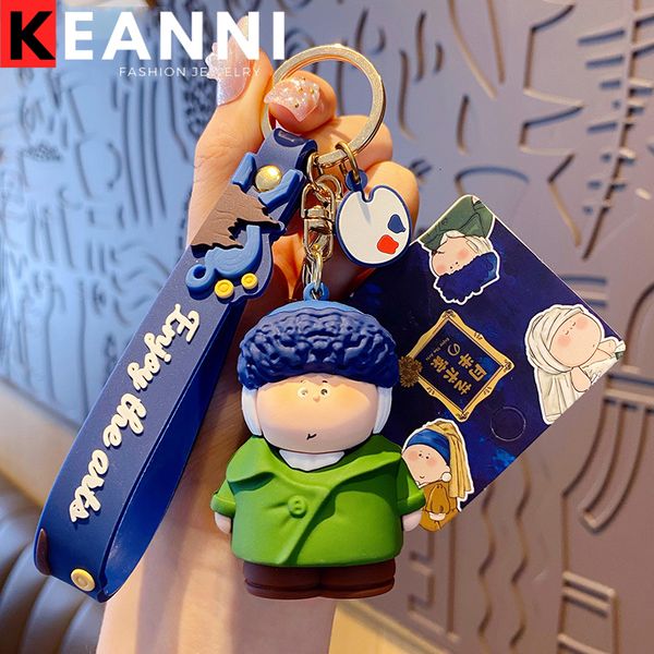 keychains lanyards half moon artist doll keychain van gogh friends keyring classic art oil painting starry sky metal lover lanyard gift 2307, Silver
keychains lanyards half moon artist doll keychain van gogh friends keyring classic art oil painting starry sky metal lover lanyard gift 2307, Silver
