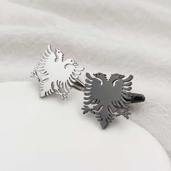 cuff links quality gold color albanian cufflinks for men personalise 1 pair design animal french shirt cuffs mens suit accessories hkd230718, Silver
cuff links quality gold color albanian cufflinks for men personalise 1 pair design animal french shirt cuffs mens suit accessories hkd230718, Silver