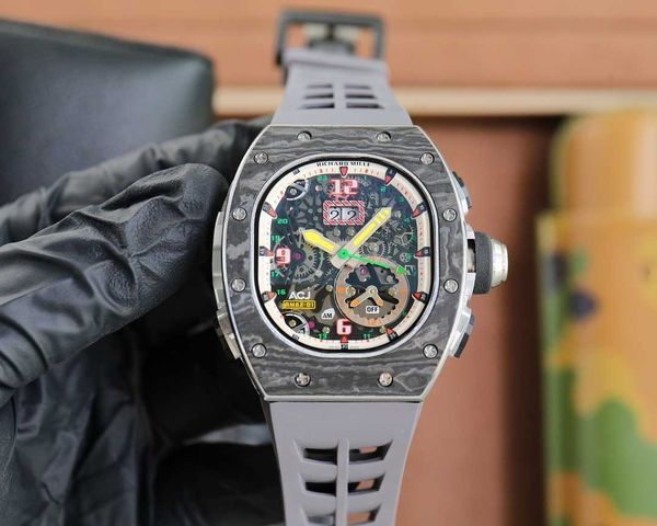 designer fantasic men wrist watches superb rm62-01 watch wjc3 fully automatic mechanical movement sapphire mirror ntpt carbon fiber case wit, Slivery;brown
designer fantasic men wrist watches superb rm62-01 watch wjc3 fully automatic mechanical movement sapphire mirror ntpt carbon fiber case wit, Slivery;brown