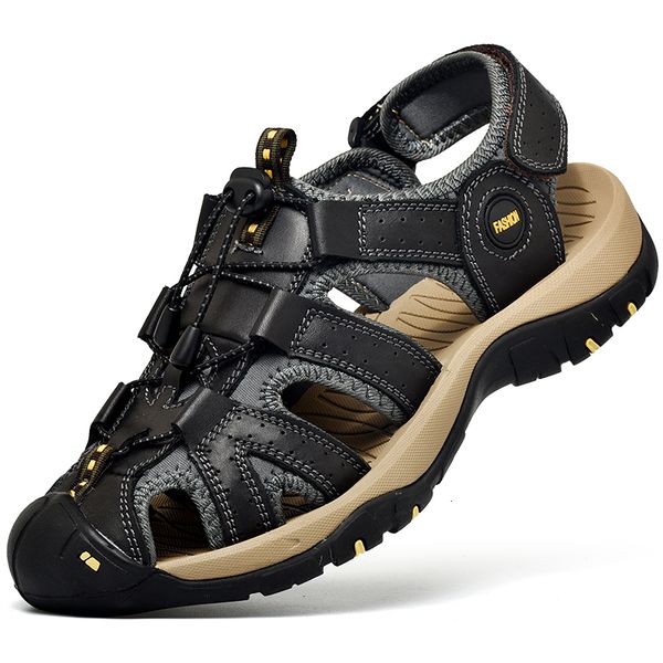 sandals summer men leather fashion water beach outdoor nonslip soft comfortable wearresisting size3848 230718, Black
sandals summer men leather fashion water beach outdoor nonslip soft comfortable wearresisting size3848 230718, Black