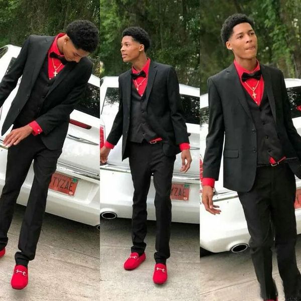classic black men suits for wedding groom tuxedos prom party latest coat pants designs groomsmen outfits 3 pieces jacket vest pants, Black;gray
classic black men suits for wedding groom tuxedos prom party latest coat pants designs groomsmen outfits 3 pieces jacket vest pants, Black;gray