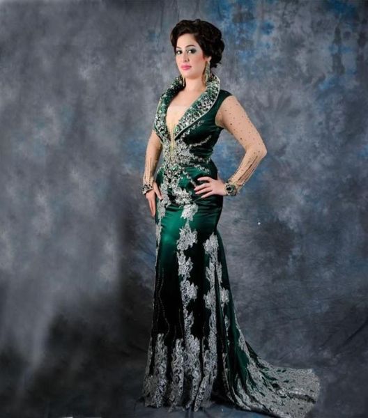 dark green muslim mermaid evening dresses 2020 for women wear with long sleeves lace beading morocco caftan dubai kaftan formal go4739555, Black;red
dark green muslim mermaid evening dresses 2020 for women wear with long sleeves lace beading morocco caftan dubai kaftan formal go4739555, Black;red