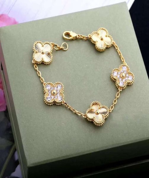 bracelets classic fashion 4 leaf clover charm bangle chain 18k gold agate shell motherofpearl for womengirls link27865362, Golden;silver
bracelets classic fashion 4 leaf clover charm bangle chain 18k gold agate shell motherofpearl for womengirls link27865362, Golden;silver