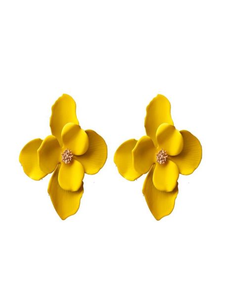 europe and the united states fashion big sweet flower studs female accessories trendsetters network red baita korean earrings6519209, Silver
europe and the united states fashion big sweet flower studs female accessories trendsetters network red baita korean earrings6519209, Silver