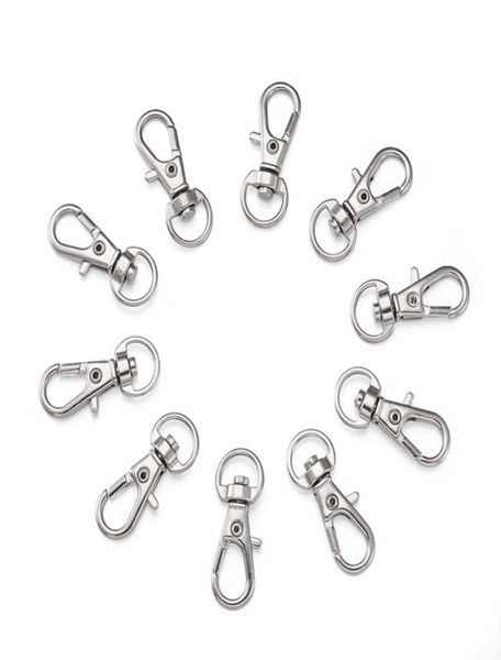 100pcs alloy swivel lanyard snap hook lobster claw clasps jewelry making bag keychain diy accessories6704305
100pcs alloy swivel lanyard snap hook lobster claw clasps jewelry making bag keychain diy accessories6704305