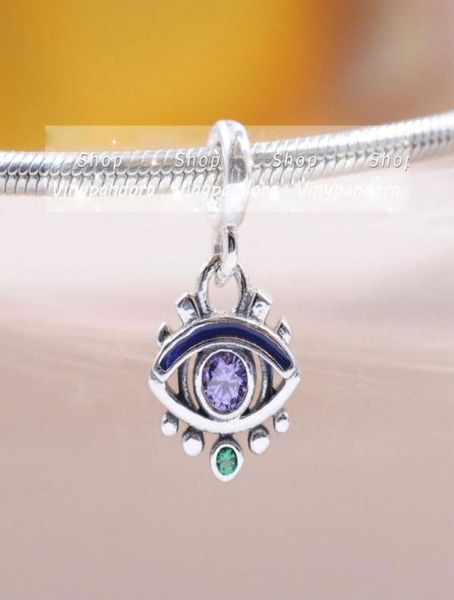 925 sterling silver me the eye mini dangle charm bead only fits european p me type jewelry bracelets necklaces1364762, Black
925 sterling silver me the eye mini dangle charm bead only fits european p me type jewelry bracelets necklaces1364762, Black