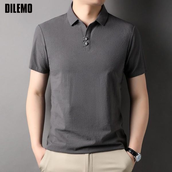 men's polos grade 100 cotton linen luxury 2023 summer brand polo shirts men fashion slim short sleeve casual mens clothing 230717, White;black
men's polos grade 100 cotton linen luxury 2023 summer brand polo shirts men fashion slim short sleeve casual mens clothing 230717, White;black