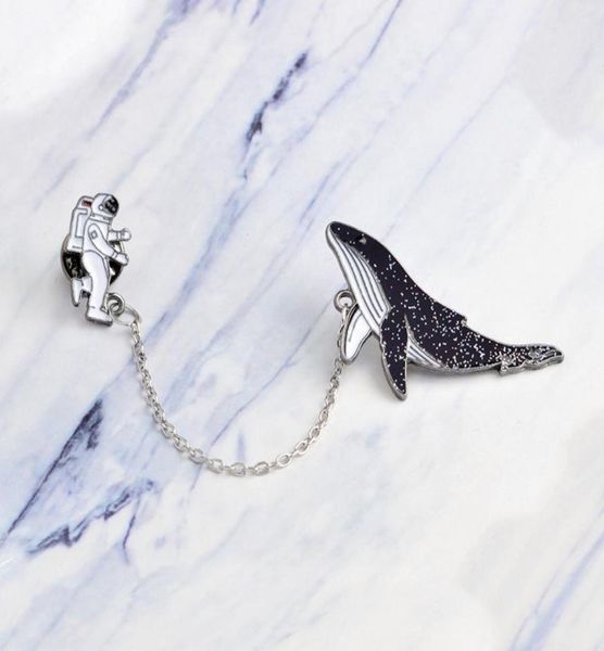 cartoon pins astronaut and whales pins denim jacket coat cap backpack pin buckle shirt badge fashion gift for friend6446561, Blue
cartoon pins astronaut and whales pins denim jacket coat cap backpack pin buckle shirt badge fashion gift for friend6446561, Blue
