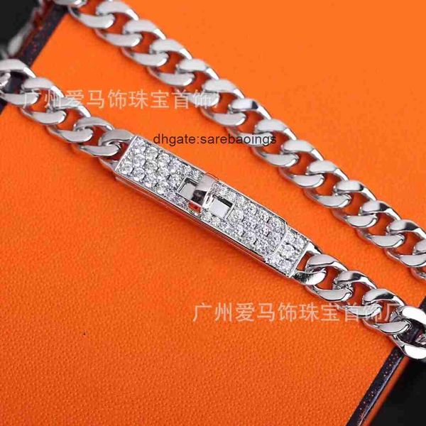 aher mas designer luxury brand enamel bracelet bracelet full diamond lock chain pig nose h bracelet 18k gold cuban chain couple bracelet, Black
aher mas designer luxury brand enamel bracelet bracelet full diamond lock chain pig nose h bracelet 18k gold cuban chain couple bracelet, Black