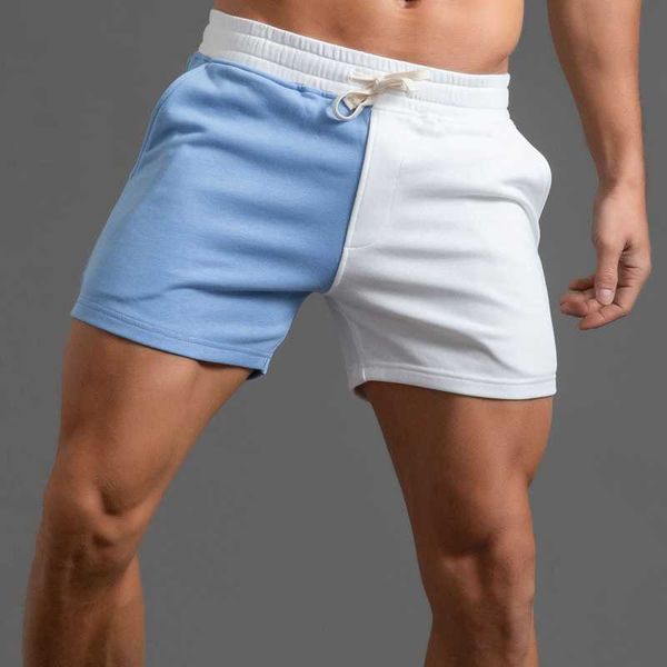 men's shorts blue color man summer shorts short pants trend designer man shorts beach running, White;black
men's shorts blue color man summer shorts short pants trend designer man shorts beach running, White;black