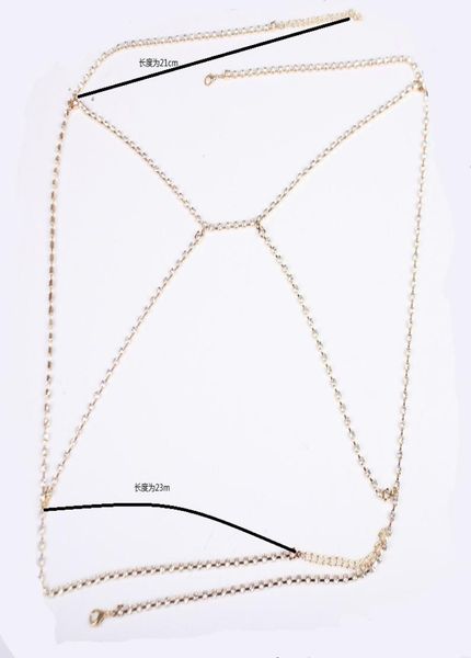 fashionclaw crystal bra slave harness body chain women rhinestone choker necklace pendant bikini beach body jewelry 20175458460, Silver
fashionclaw crystal bra slave harness body chain women rhinestone choker necklace pendant bikini beach body jewelry 20175458460, Silver