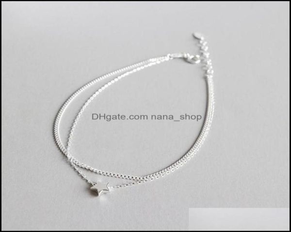 anklets jewelry real 925 sterling sier ankle bracelet fine double layers star charm for women girls lovely gift yma013 drop delive9557241, Red;blue
anklets jewelry real 925 sterling sier ankle bracelet fine double layers star charm for women girls lovely gift yma013 drop delive9557241, Red;blue