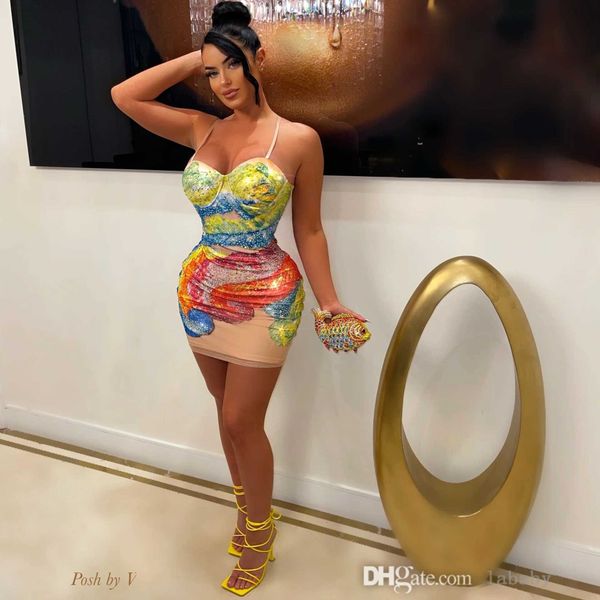 2023 new summer party dress halter sleeveless tie dye diamonds rhinestones mini skirt nightclub bodycon midi dresses for woman, White;black
2023 new summer party dress halter sleeveless tie dye diamonds rhinestones mini skirt nightclub bodycon midi dresses for woman, White;black