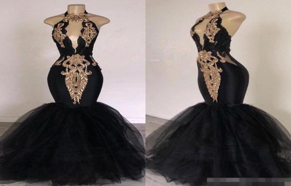 2019 black prom dresses with gold appliqued mermaid south africa formal evening dress halter neck sweep train occasion party dress4149346
2019 black prom dresses with gold appliqued mermaid south africa formal evening dress halter neck sweep train occasion party dress4149346