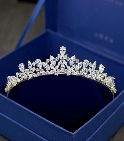 luxury cubic zirconia crowns sparking wedding crown tiaras marquisecut zircon cz princess prom bride crown coronet hair jewelry c4971182, White;golden
luxury cubic zirconia crowns sparking wedding crown tiaras marquisecut zircon cz princess prom bride crown coronet hair jewelry c4971182, White;golden
