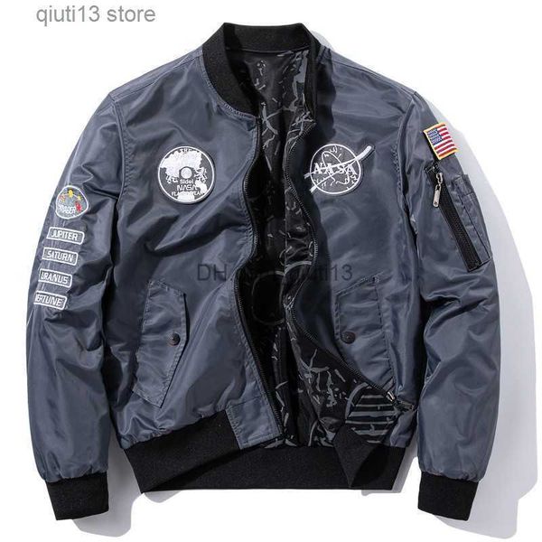 men's jackets mens casual jackets windbreaker jacket outdoor sports coat autumn army cargo bomber jacket fashion men embroidery clothin, Black;brown
men's jackets mens casual jackets windbreaker jacket outdoor sports coat autumn army cargo bomber jacket fashion men embroidery clothin, Black;brown