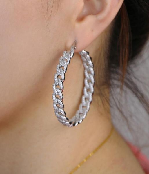 iced out 48mm big huggie hoop earring with clear cz paved cuban chain earring gorgeous bling cz 2020 summer women jewelry8339683, Golden;silver
iced out 48mm big huggie hoop earring with clear cz paved cuban chain earring gorgeous bling cz 2020 summer women jewelry8339683, Golden;silver