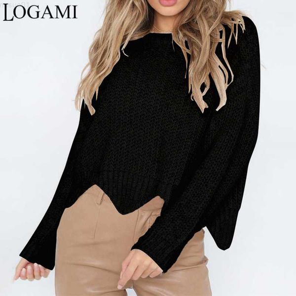 women's sweaters logami long sleeve irregular sweater women pullover knitted autumn winter casual sweaters l230718, White;black
women's sweaters logami long sleeve irregular sweater women pullover knitted autumn winter casual sweaters l230718, White;black