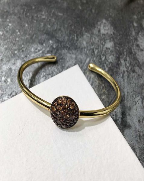 2018 foreign trade color stone color diamond round flat small mushroom open bracelet honeycomb full diamond jewelry7916562, Black
2018 foreign trade color stone color diamond round flat small mushroom open bracelet honeycomb full diamond jewelry7916562, Black