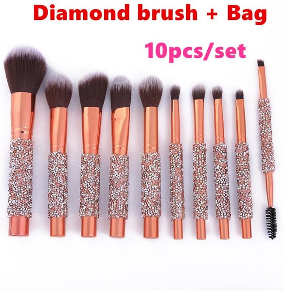 professional make up brushes 10pcs set diamond brush bag powder foundation makeup tools eye shadow brushs eyeliner brow cosmetic8749830
professional make up brushes 10pcs set diamond brush bag powder foundation makeup tools eye shadow brushs eyeliner brow cosmetic8749830