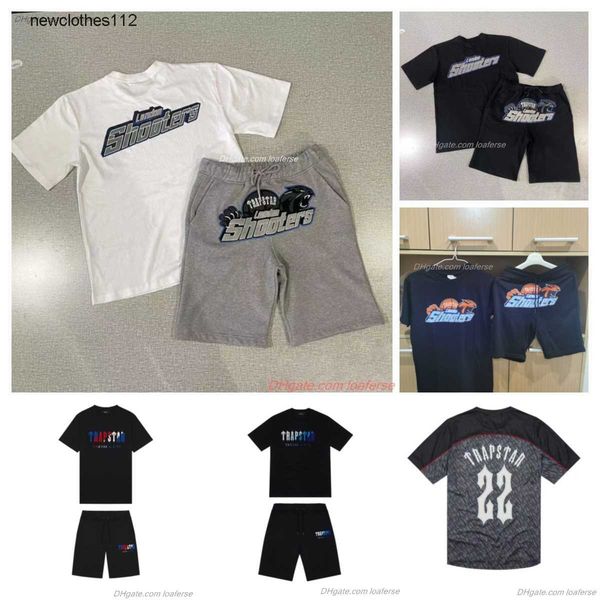 2023 new mens trapstars t shirt short sleeve print outfit chenille trapstar tracksuit black cotton london streetwear s-2xl, Gray
2023 new mens trapstars t shirt short sleeve print outfit chenille trapstar tracksuit black cotton london streetwear s-2xl, Gray