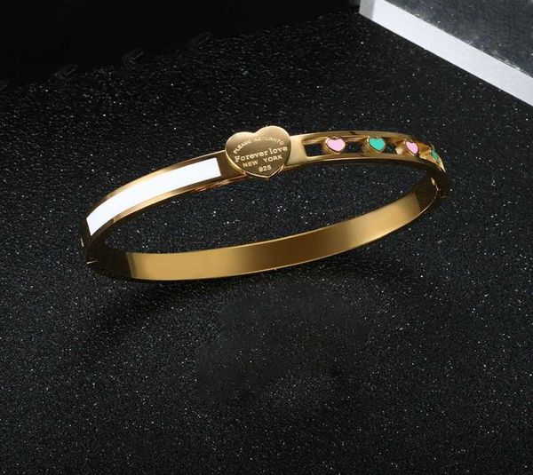 luxury heart shape stainless steel bangles bracelets big heart tag white shell bracelet for women girls men wedding jewelry q0716891783, Black
luxury heart shape stainless steel bangles bracelets big heart tag white shell bracelet for women girls men wedding jewelry q0716891783, Black