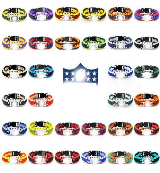 whole 10pcslot style 2 woven bracelet outdoors us football team parachute cord necklace bangles diy jewelry pendant charms7257520, Golden;silver
whole 10pcslot style 2 woven bracelet outdoors us football team parachute cord necklace bangles diy jewelry pendant charms7257520, Golden;silver