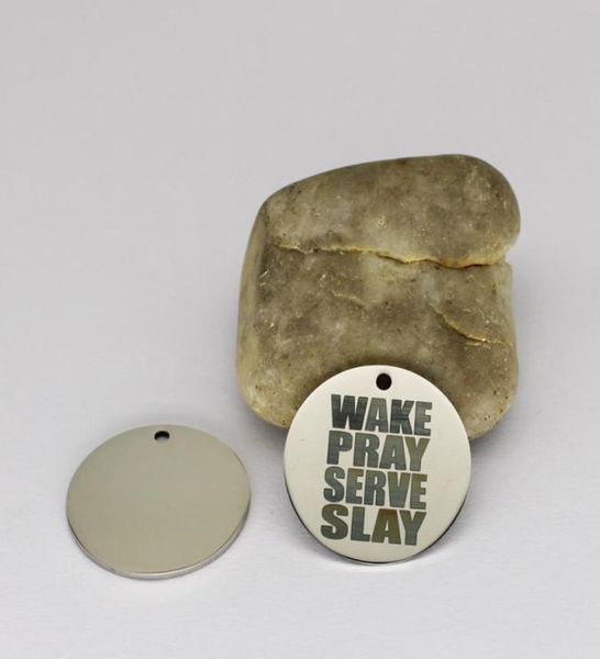 quotwake pray serve slayquot stainless steel charms 25mm high polish mirror surface jewelry pendant tag 10pcs2871385, Bronze;silver
quotwake pray serve slayquot stainless steel charms 25mm high polish mirror surface jewelry pendant tag 10pcs2871385, Bronze;silver